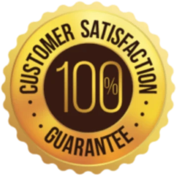 100% Customer Satisfaction Guarantee